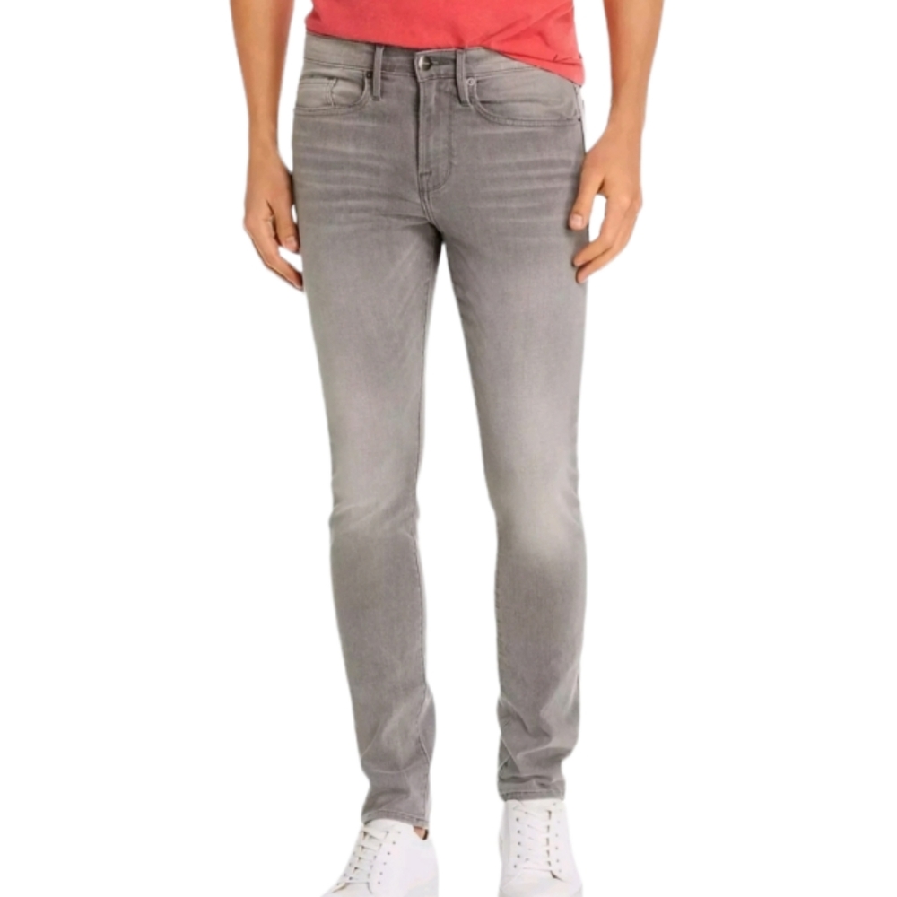 Frame Denim Gray Wash L’Homme Slim Jeans Men Size 38
